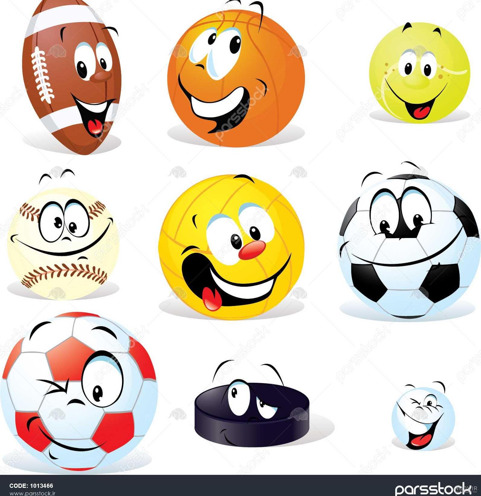  عکس توپ فوتبال کارتونی