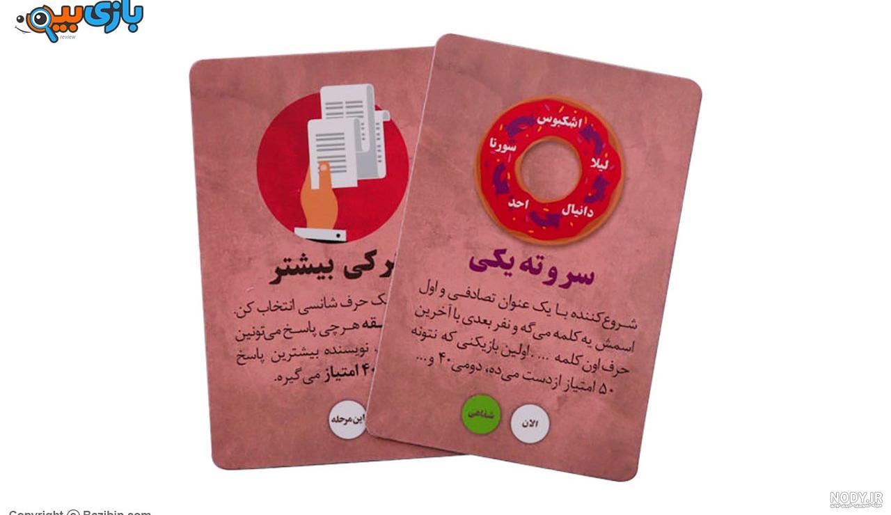 بازی فکری اسم فامیل (یک بازی جذاب و به یاد ماندنی به شیوه جدید و هیجانی) - محصولات آموزشی پونک بازی فکری اسم فامیل (یک بازی جذاب و به یاد ماندنی به شیوه جدید و هیجانی) - محصولات آموزشی پونک