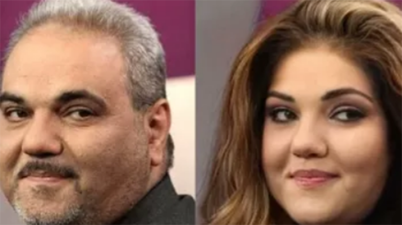 جشن تولد گزارشگر فوتبال در پشت صحنه برنامه +عکس