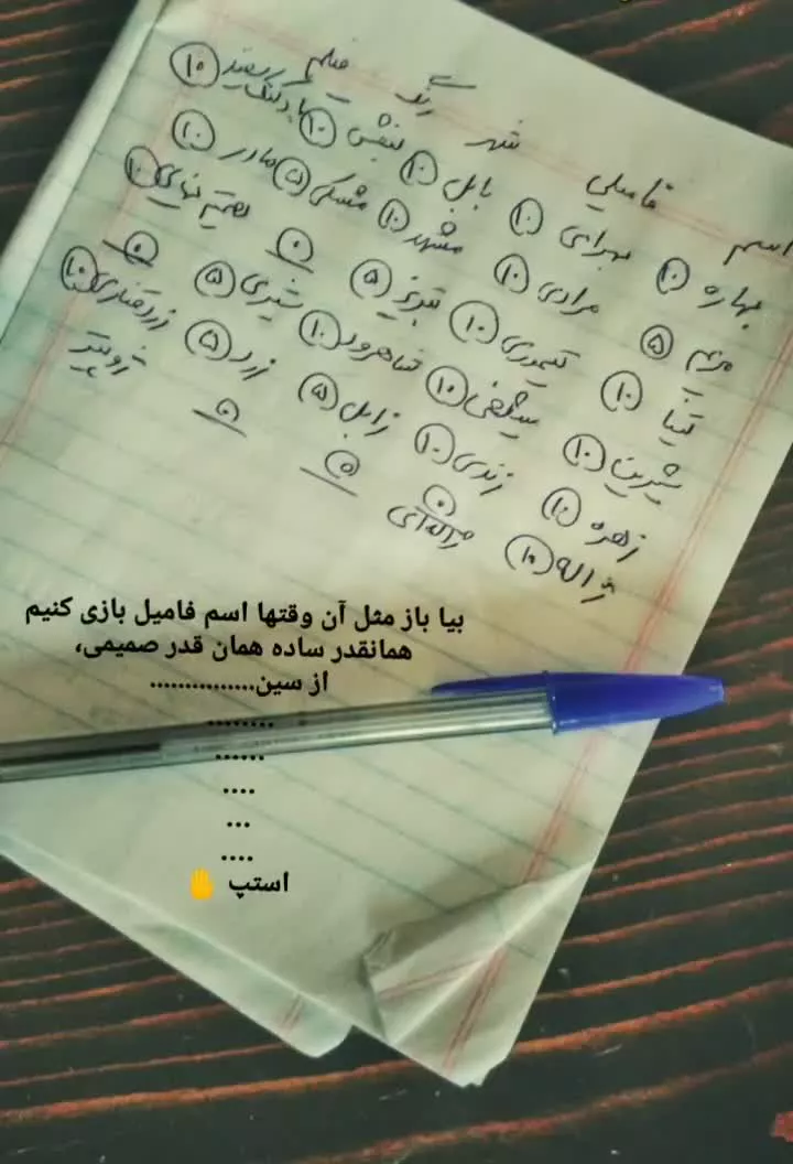 دانلود بازی اسم فامیل آنلاین برای اندروید | مایکت دانلود بازی اسم فامیل آنلاین برای اندروید | مایکت
