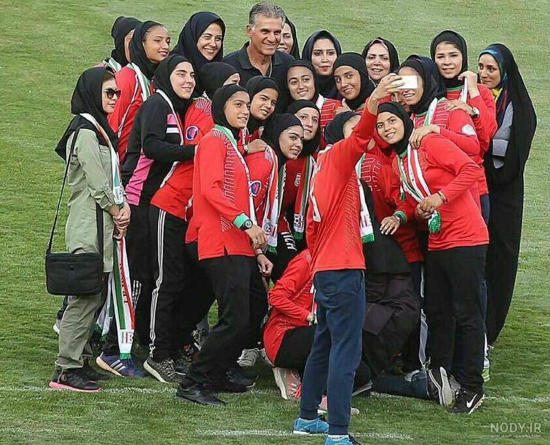 سه اصفهانی در اردوی تیم ملی فوتبال بانوان ایران - ایراسین