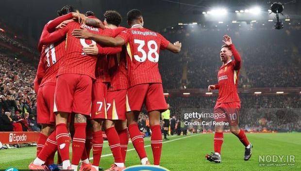 عکس تیم فوتبال لیورپول عکس تیم فوتبال لیورپول