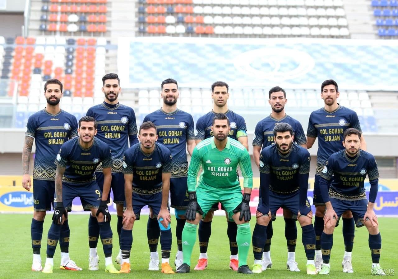 عکس تیم فوتبال گل گهر