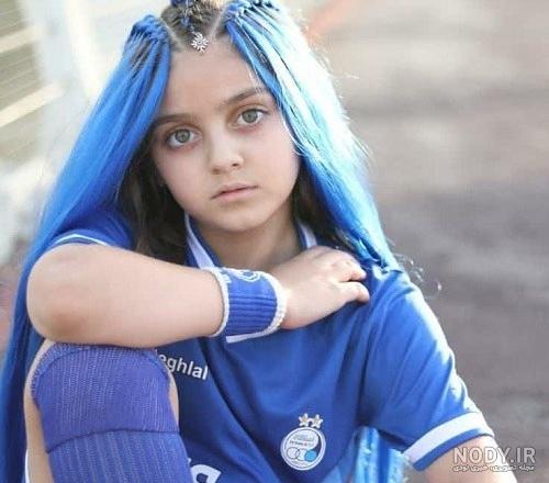 عکس نوشته دختر فوتبالی با جملات زیبا :: استیکر نام ها