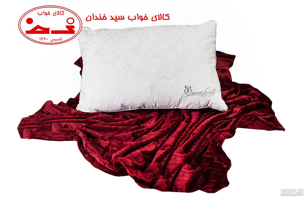 بالش پر قو ضد حساسیت ماهیار مدل هارد - کالای خواب معبودی