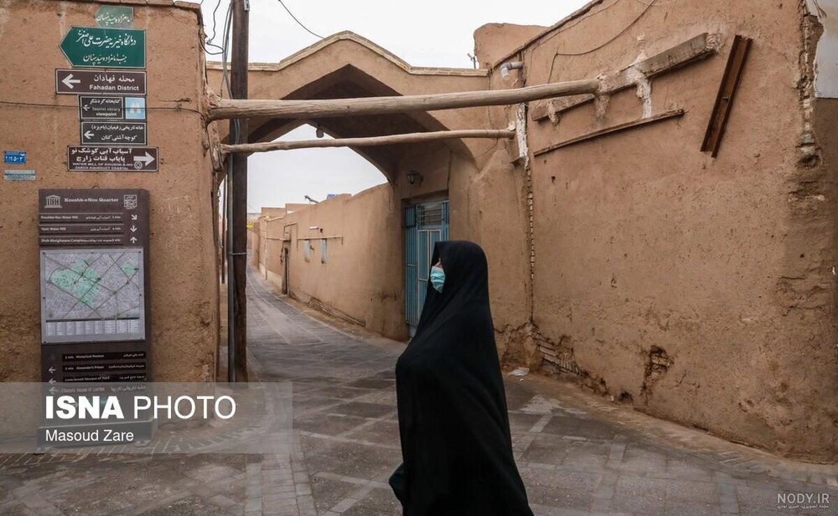 عکس: بافت زیبا و قدیمی شهر یزد عکس: بافت زیبا و قدیمی شهر یزد