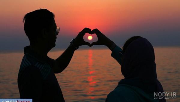 عکس دونفره زن و مرد عاشقانه - عکس نودی