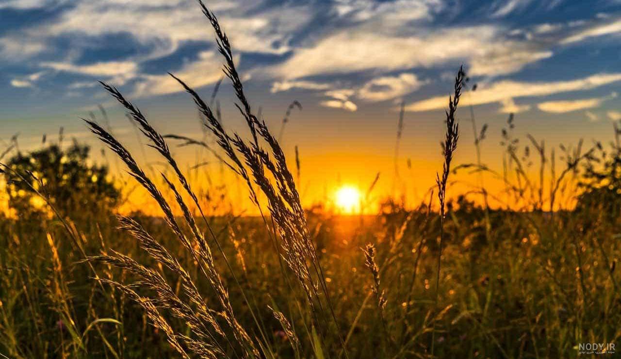عکس های عاشقانه از غروب خورشید