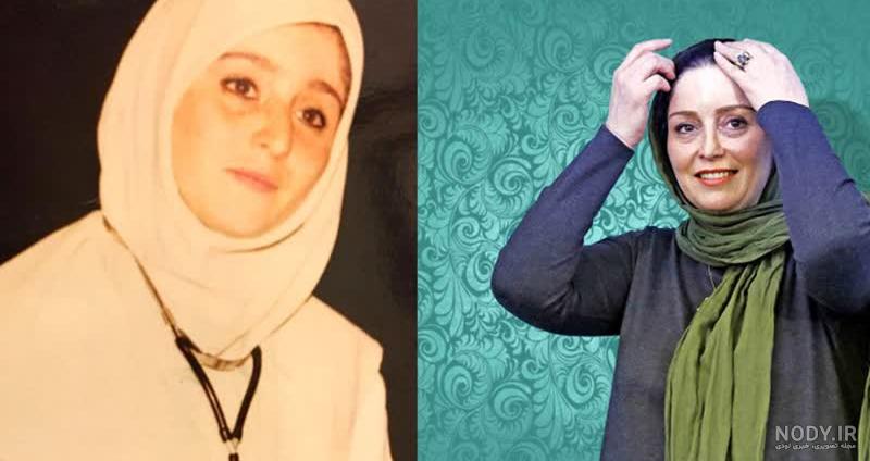 عکس قدیمی از ژاله صامتی