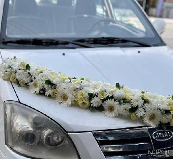 عکس ماشین عروس پرشیا سفید