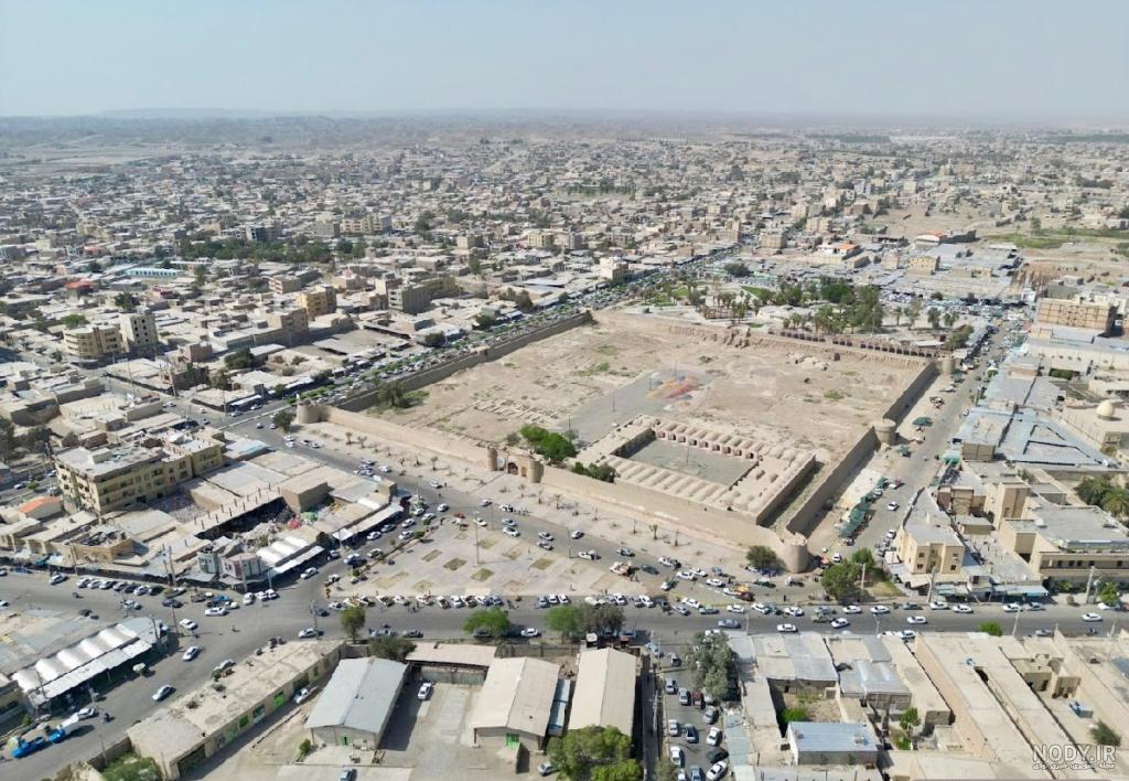 عکس هوایی ایرانشهر - عکس نودی