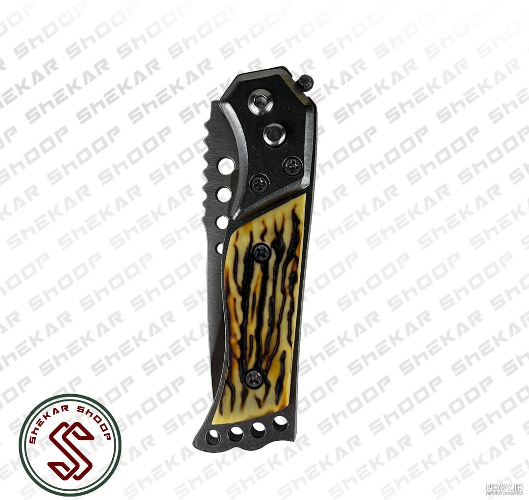 قیمت و خرید چاقو ضامن دار زنجان 16 سانتیمتری دسته قرمز کد SHN-35