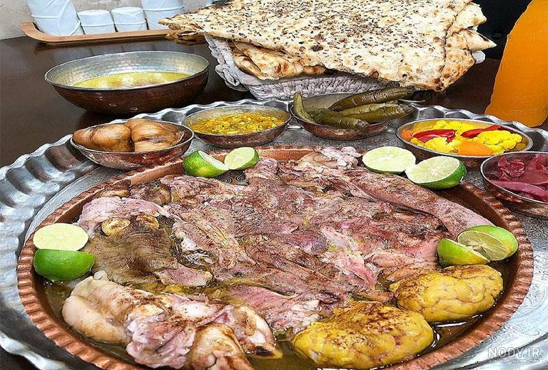 ویدئو) غذای روستایی؛ طبخ حیرت انگیز کله پاچه قوچ توسط آشپز مشهور روسی