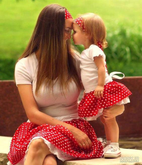 عکس مادر دختری اینستا