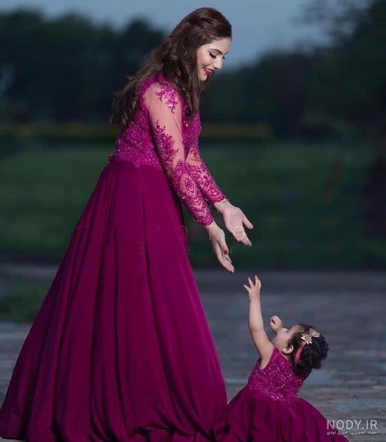 عکس خفن عکس فیک مادر دختری طبیعی