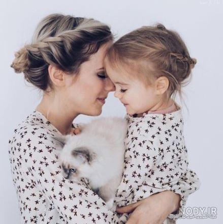 عکس مادر دختری اینستا