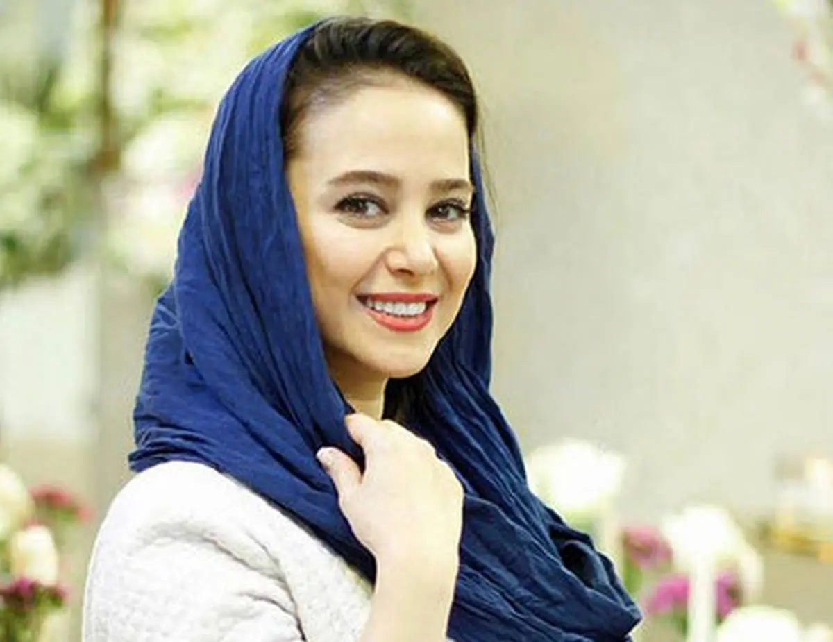 الناز حبیبی در کنار همسرش + عکس