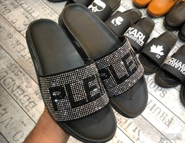 خرید دمپایی مردانه Philipp plein مدل 37998 خرید دمپایی مردانه Philipp plein مدل 37998