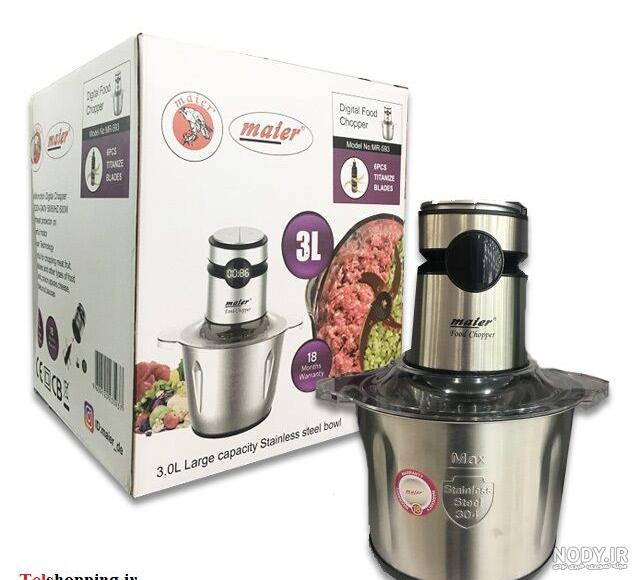 خرید و قیمت خردکن برقی 4 تیغه 2 لیتری کوکینگ کاسه استیل 304 دو سرعته از غرفه 💐بانوی ایران زمین💐 خرید و قیمت خردکن برقی 4 تیغه 2 لیتری کوکینگ کاسه استیل 304 دو سرعته از غرفه 💐بانوی ایران زمین💐