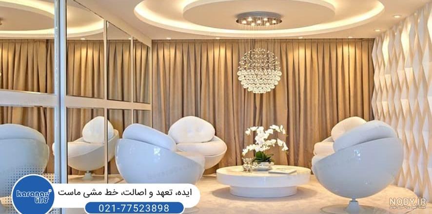 عکس طراحی سقف با کناف