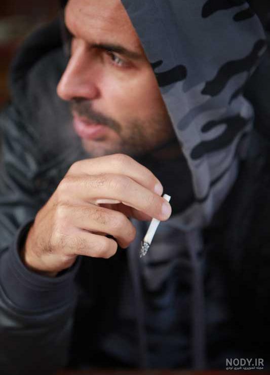 عکس مرد سیگاری خفن - عکس نودی