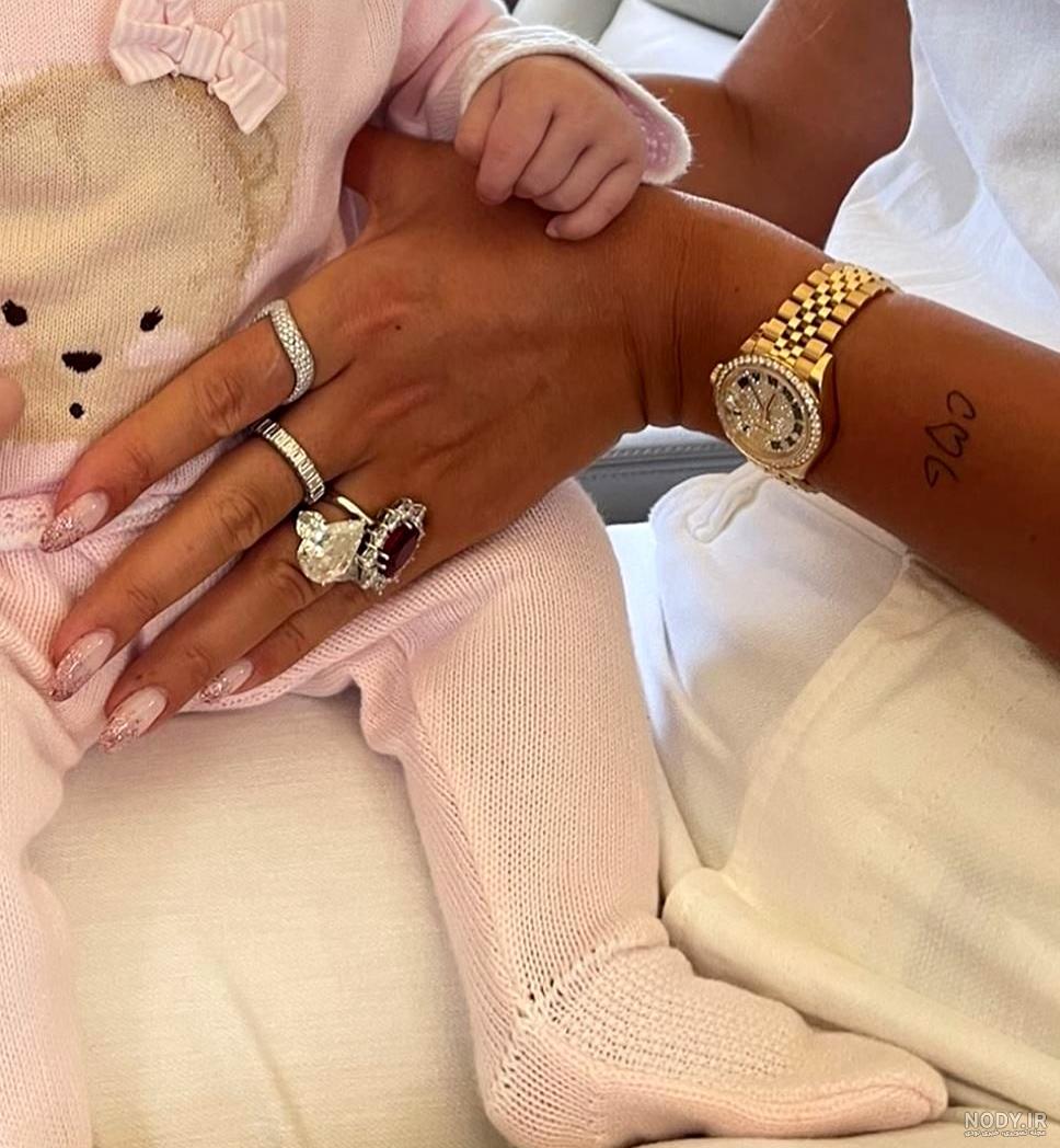 عکس دست رونالدو