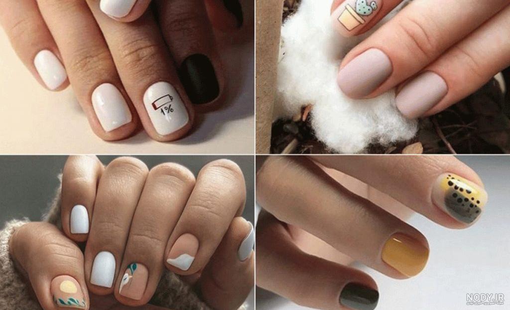 100 مدل ناخن جدید شیک - طرح ناخن جدید کوتاه و بلند 💅🏻
