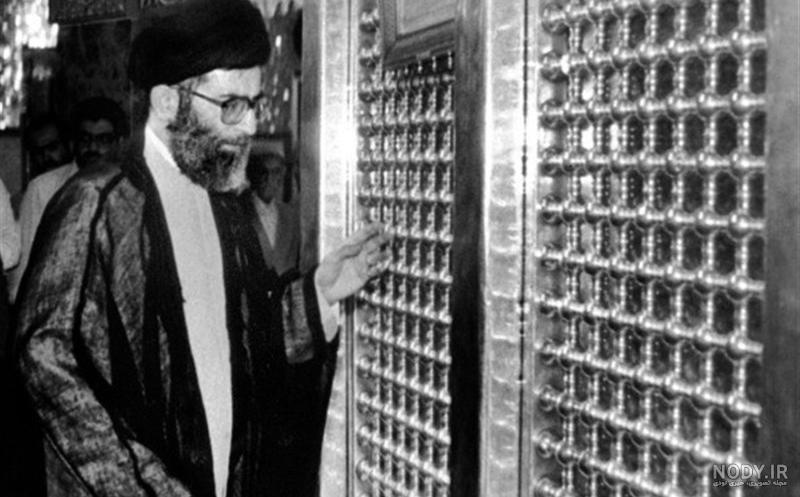 تصاویری از رهبر معظم انقلاب کنار پدر - تسنیم