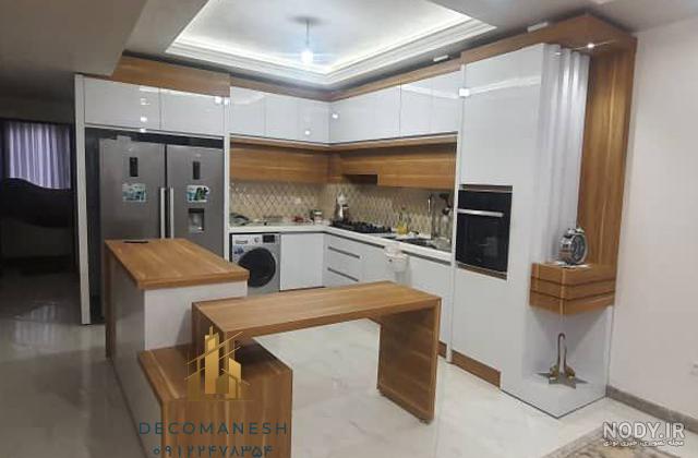 جدیدترین مدل کابینت سفید مشکی1403+ تصاویر-مانیک جدیدترین مدل کابینت سفید مشکی1403+ تصاویر-مانیک