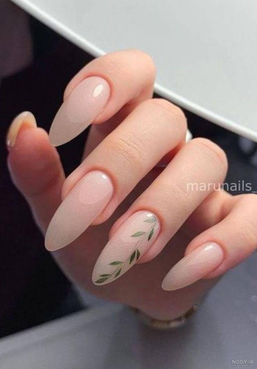 زیباترین عکس های مدل کاشت ناخن دخترانه شیک جدید جهت ایده