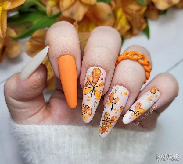 طراحی ناخن دخترانه شیک و امروزی از جدیدترین ژورنال ها