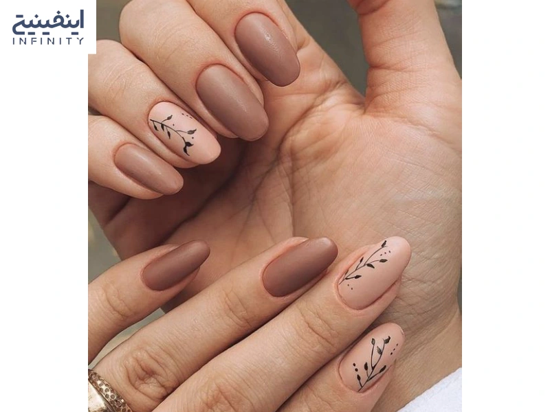 طرح ناخن پاییزی 1401 رو از بین این مدل‌های مد شده انتخاب کن - Bazargate