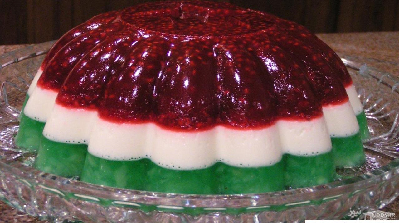 عکس تزیین ژله برای شب یلدا عکس تزیین ژله برای شب یلدا
