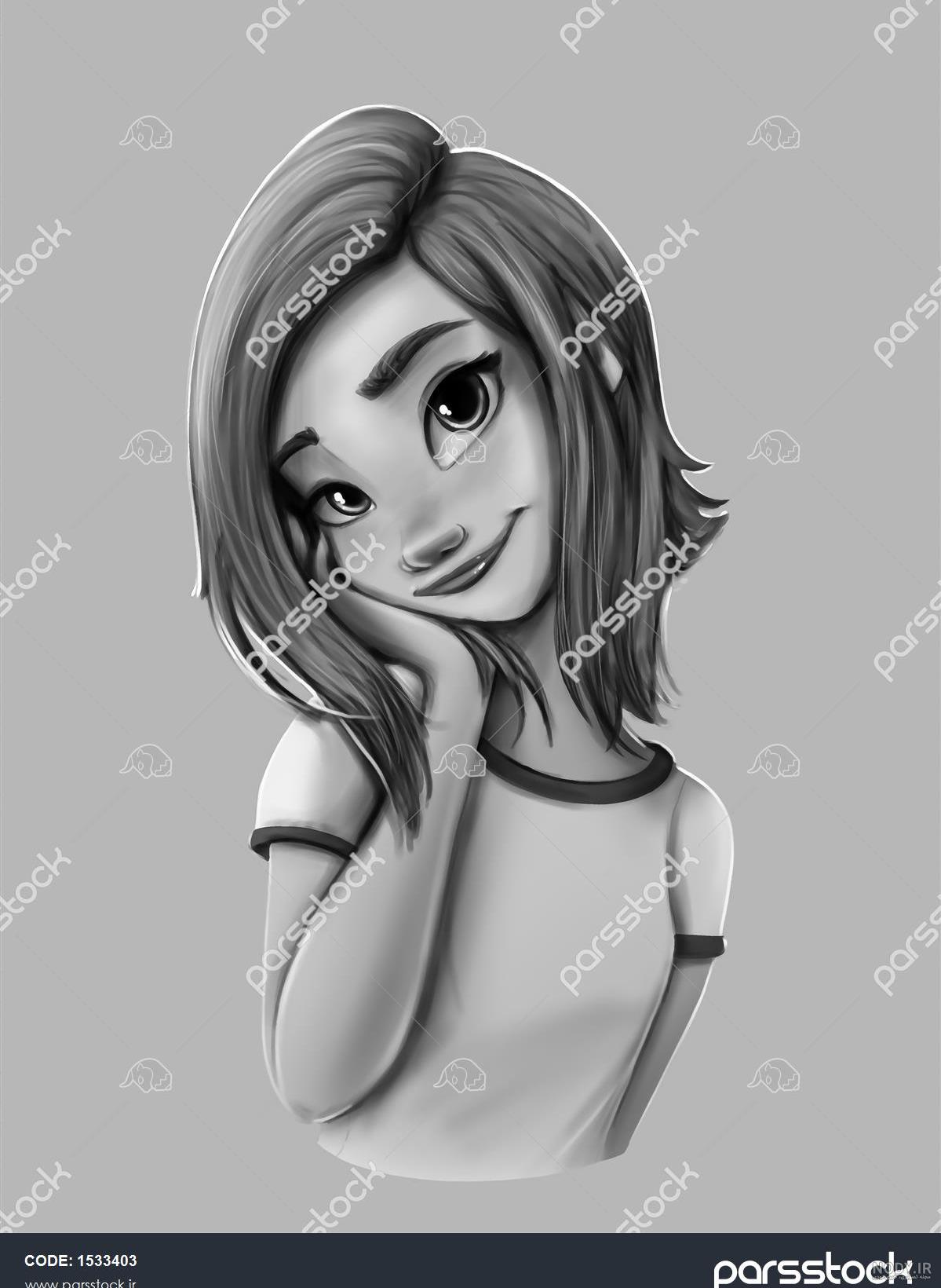 عکس سیاه سفید نقاشی عکس سیاه سفید نقاشی