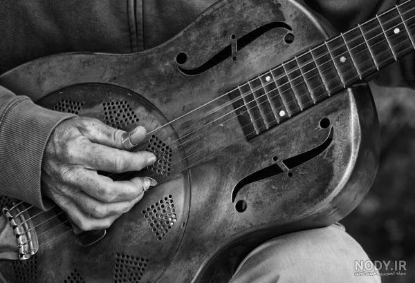 عکس سیاه سفید گیتار - عکس نودی عکس سیاه سفید گیتار - عکس نودی