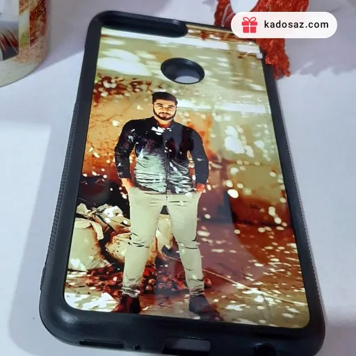 عکس قاب گوشی مشکی ساده