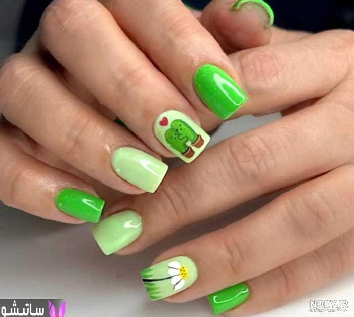 عکس ناخن عروسک دار عکس ناخن عروسک دار