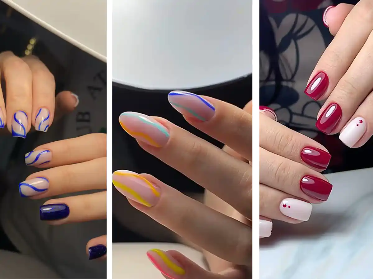 عکس ناخن ژلیش بچه گانه خرسی