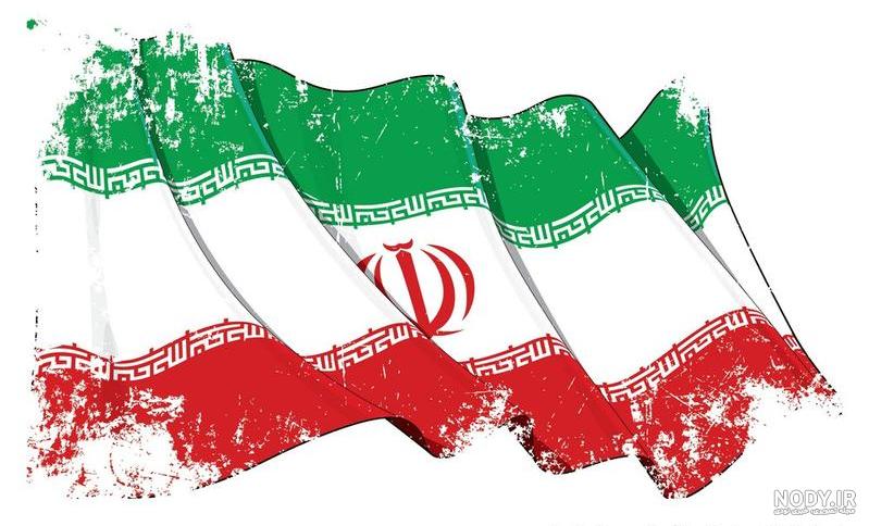 عکس پرچم ایران دایره ای