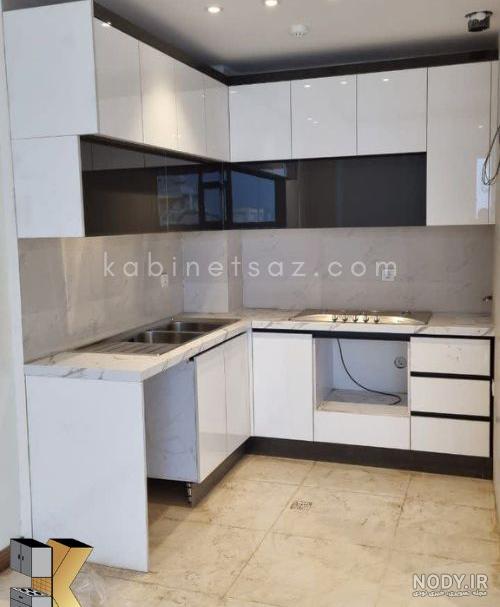 کابینت سفید طوسی | 24 مدل زیبا شامل طرح های جدید 2024 کابینت سفید طوسی | 24 مدل زیبا شامل طرح های جدید 2024