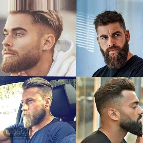 20 مدل سایه زنی ریش و مو مردانه؛ریش سایه دار جدید 2024+تصویر