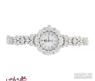 خرید و قیمت ساعت نقره زنانه با عیار 925 روکش طلای سفید و موتور ژاپنی از غرفه نقره پروما (قبل از سفارش موجودی و قیمت بپرسید) خرید و قیمت ساعت نقره زنانه با عیار 925 روکش طلای سفید و موتور ژاپنی از غرفه نقره پروما (قبل از سفارش موجودی و قیمت بپرسید)