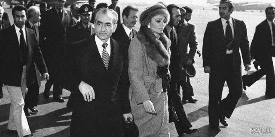 عکس محمدرضا شاه پهلوی با کت و شلوار - عکس نودی