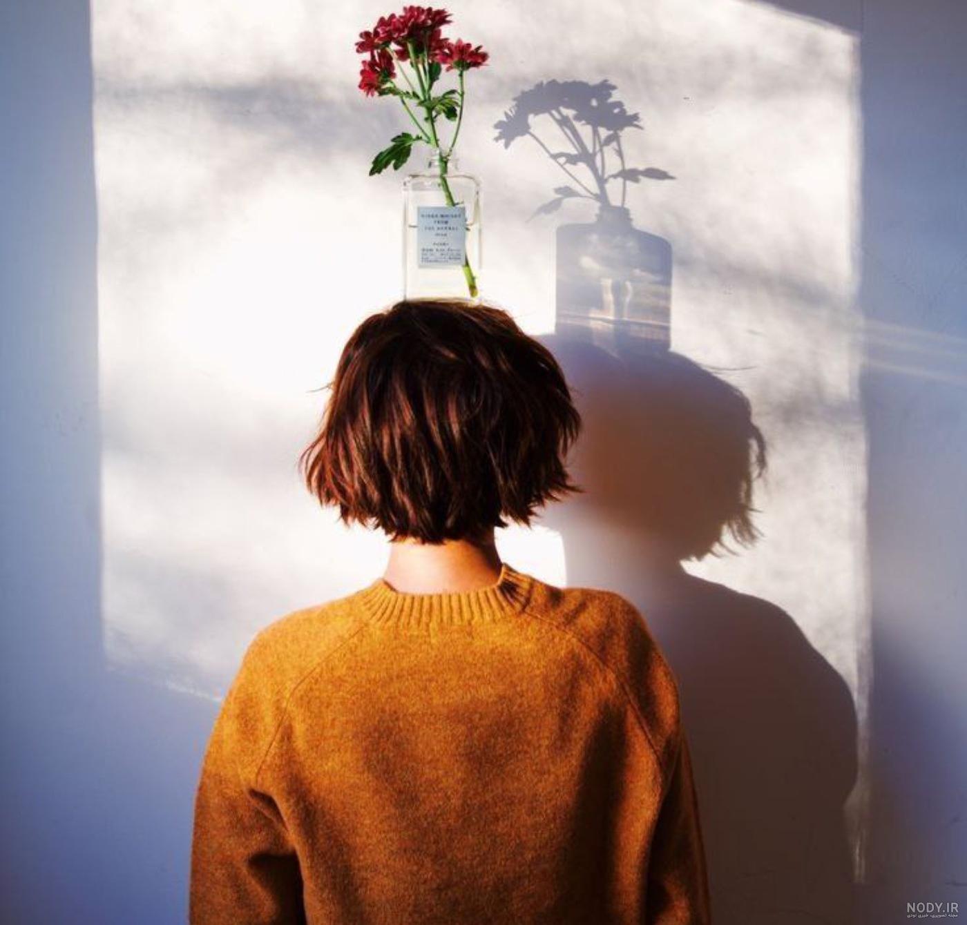 عکس خفن عکس سایه دختر روی زمین