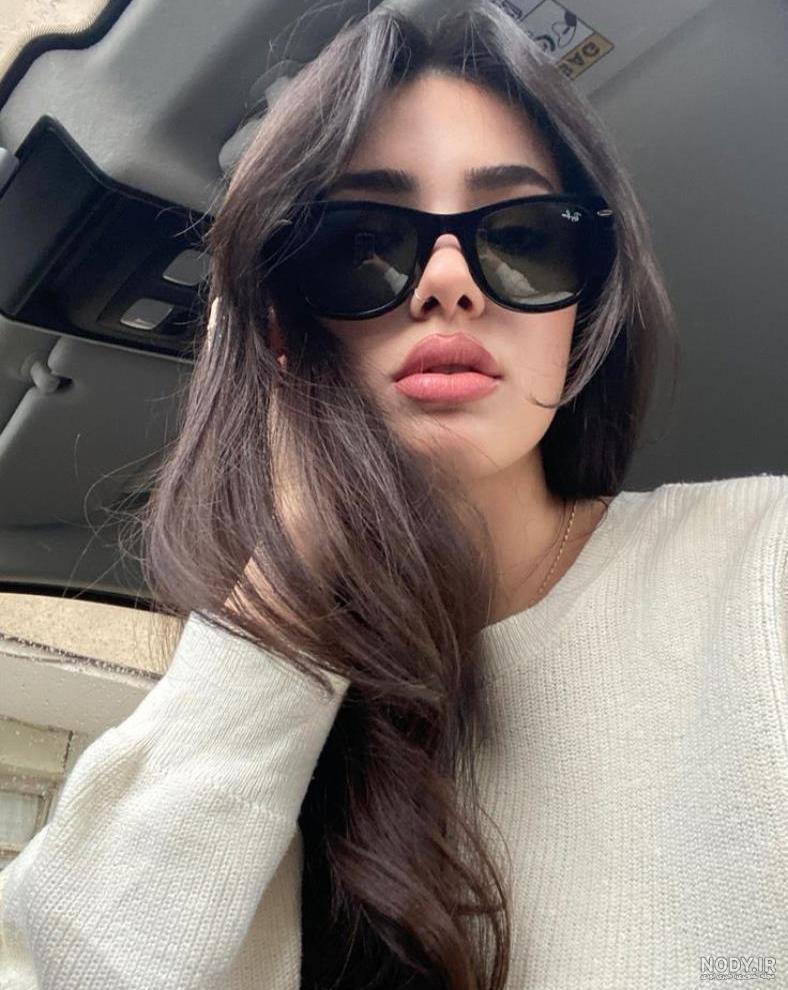  عکس پروفایل دخترانه جدید با عینک
