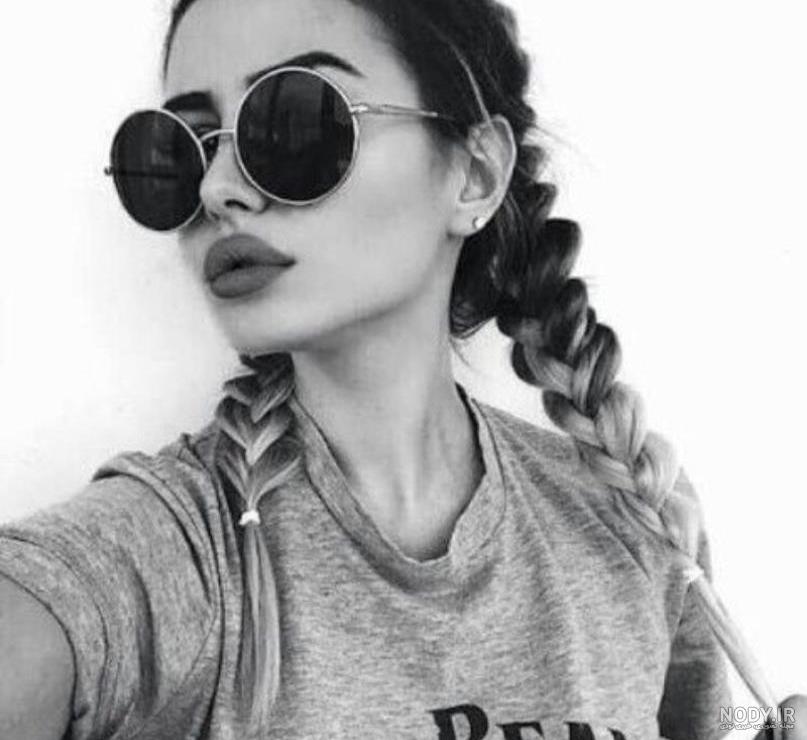  عکس پروفایل دخترانه جدید با عینک