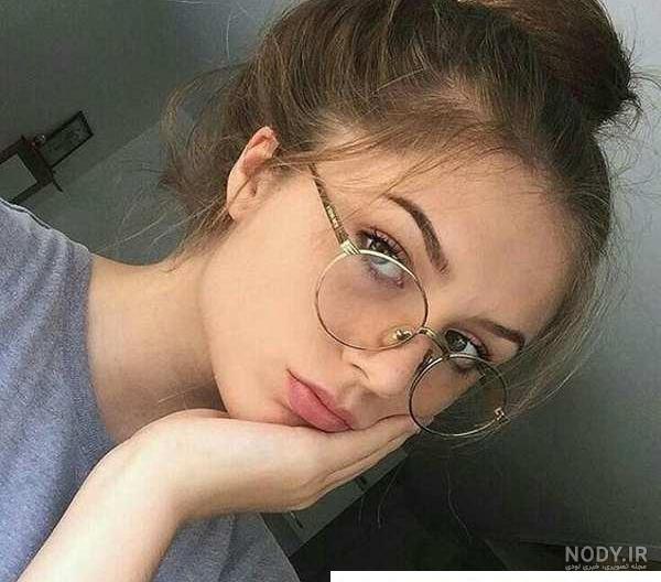  عکس پروفایل دخترانه جدید با عینک
