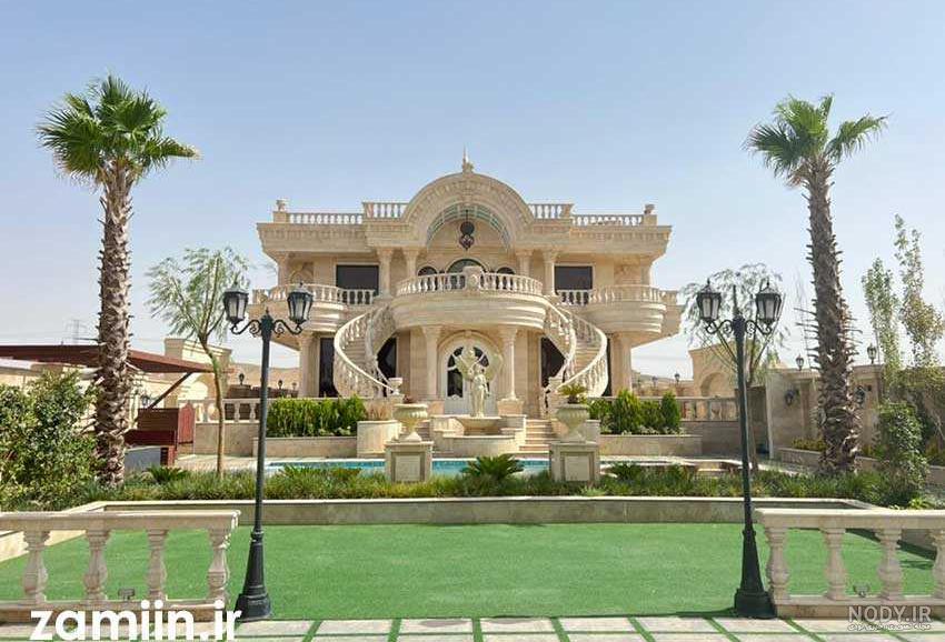  عکس خانه های لوکس زعفرانیه