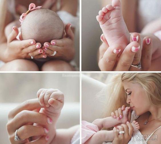 عکس نوشته مادر دختری با مضامین عاطفی و پر احساس