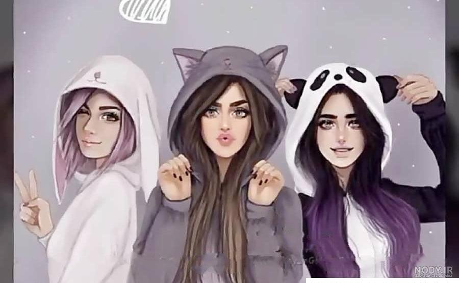 عکس پروفایل برای گروه سه نفره ی دخترانه عکس پروفایل برای گروه سه نفره ی دخترانه